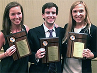 Our 2014 National Student Research Forum award winners.